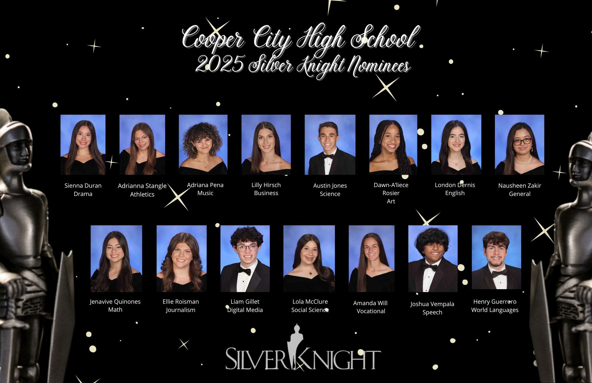 2025 Silver Knight nominees